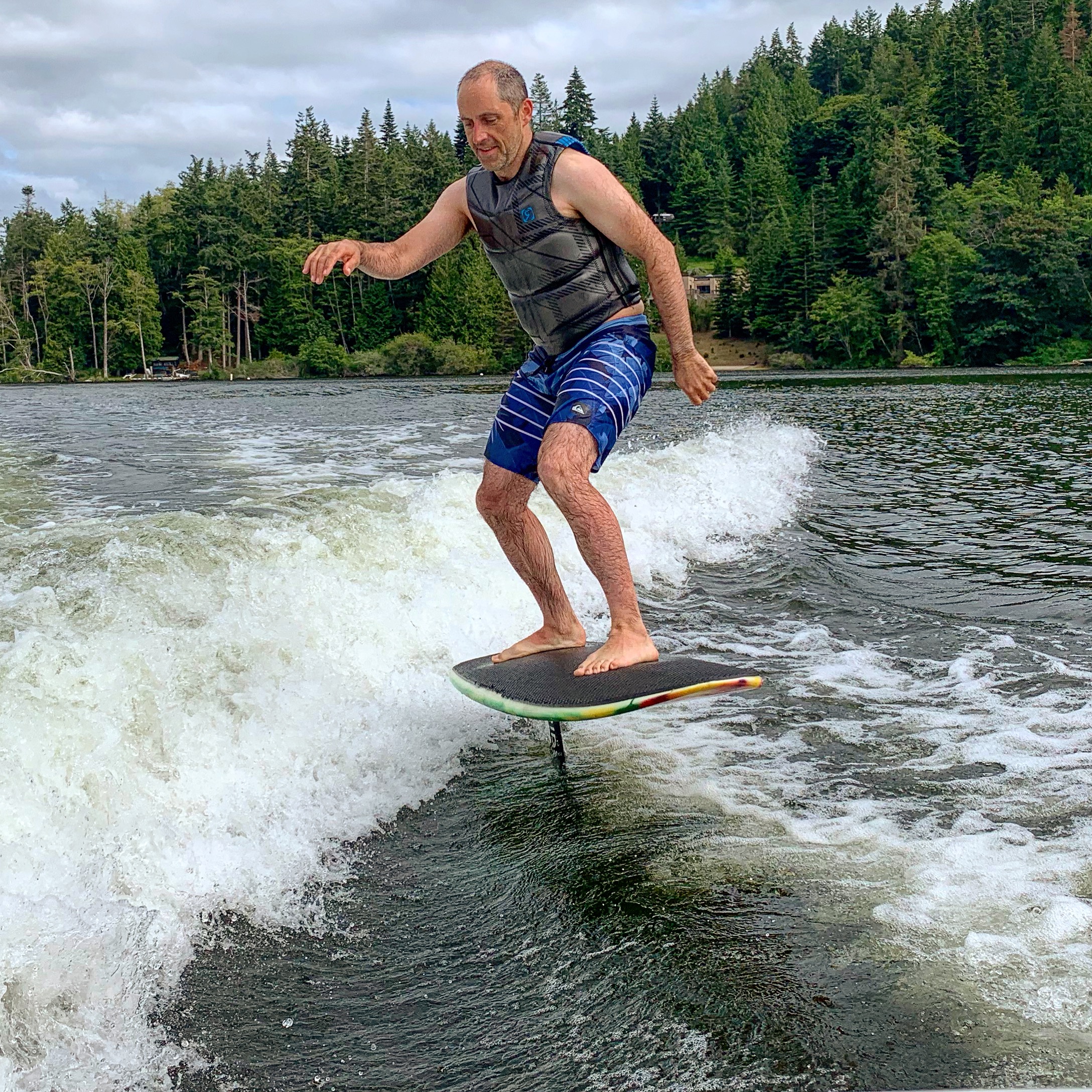 Wake Foiling