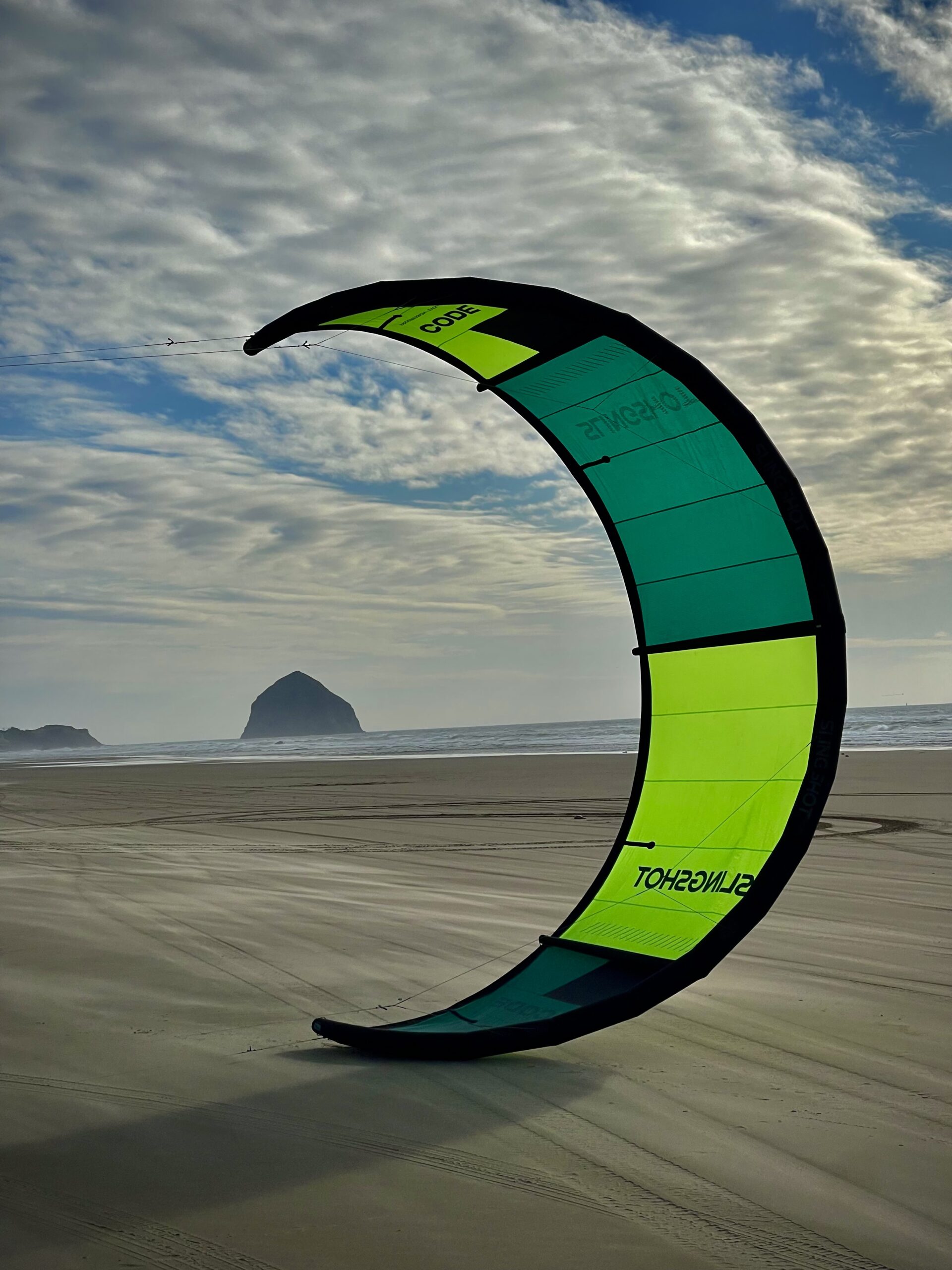 Kite on beach